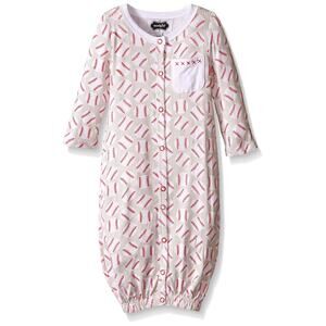 Mud Pie Boys' Baby Baseball Convertible Gown Dress Size 3-6 Months